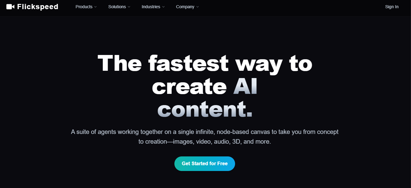 FlickSpeed screenshot and logo